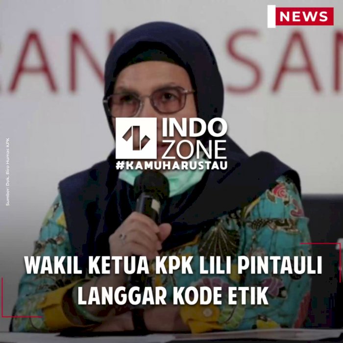 Wakil Ketua KPK Lili Pintauli Langgar Kode Etik