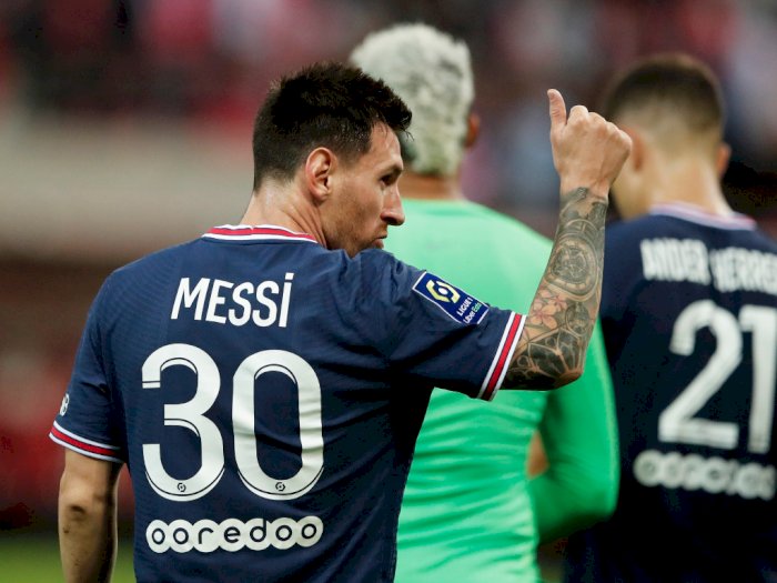 Usai Debut dengan PSG, Messi Tolak Berikan Jersey ke Pemain Reims