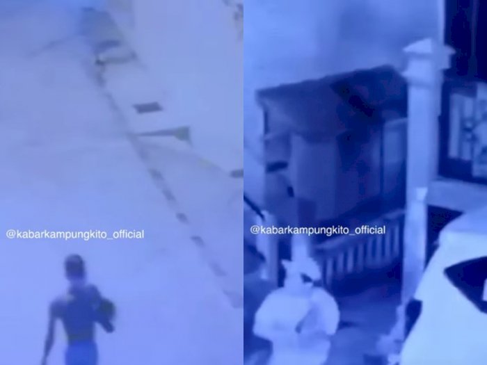 Sekelompok Pria Terekam CCTV Aniaya & Tembak Pemuda di Jambi, Diduga karena Utang-piutang