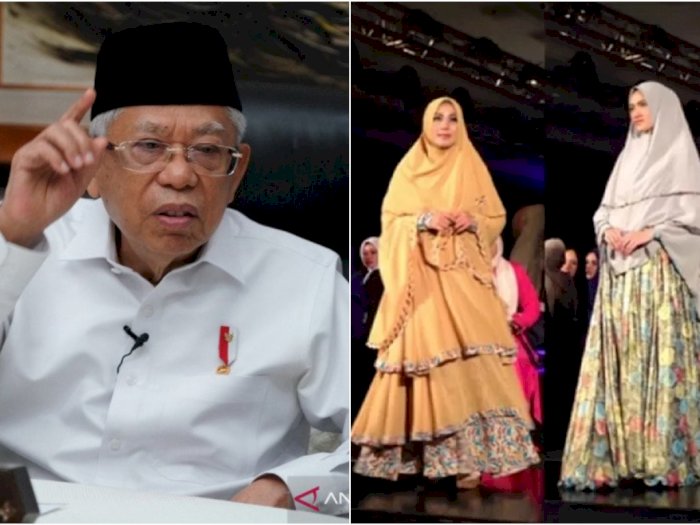 Wapres Ma'ruf Amin Dorong Pengetahuan Fesyen Muslim Masuk Kurikulum Pendidikan