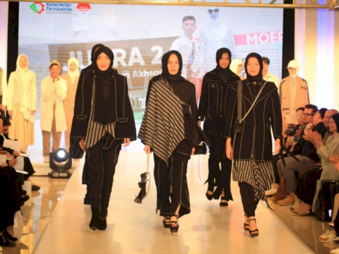 Wapres Ma'ruf Amin Harap Indonesia Jadi Pusat Fesyen Muslim Dunia