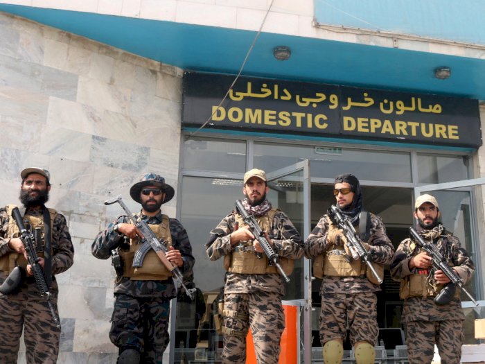 Semua Tentara AS Telah Ditarik, Taliban Kini Kuasai Bandara Internasional Hamid Karzai