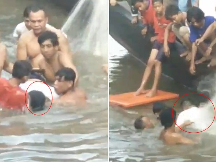 Viral! Ketakutan Digerebek Polisi, Pemakai Narkoba Asal Batubara Tewas Tenggelam di Sungai