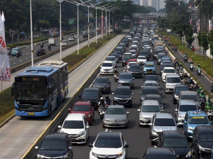 Volume Kendaraan di Jakarta Selama PPKM Level 3 Meningkat Dibanding Level  4