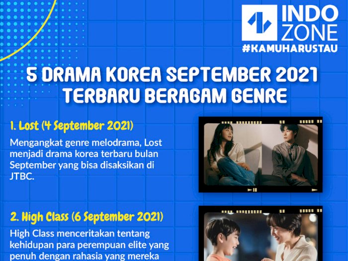 5 Drama Korea September 2021 Terbaru Beragam Genre