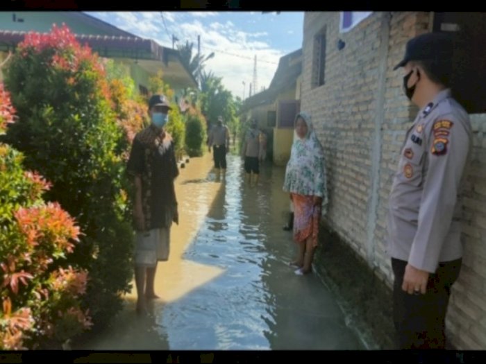 Musim Hujan, Puluhan Rumah Warga di Kecamatan Padang Hilir Terendam Banjir