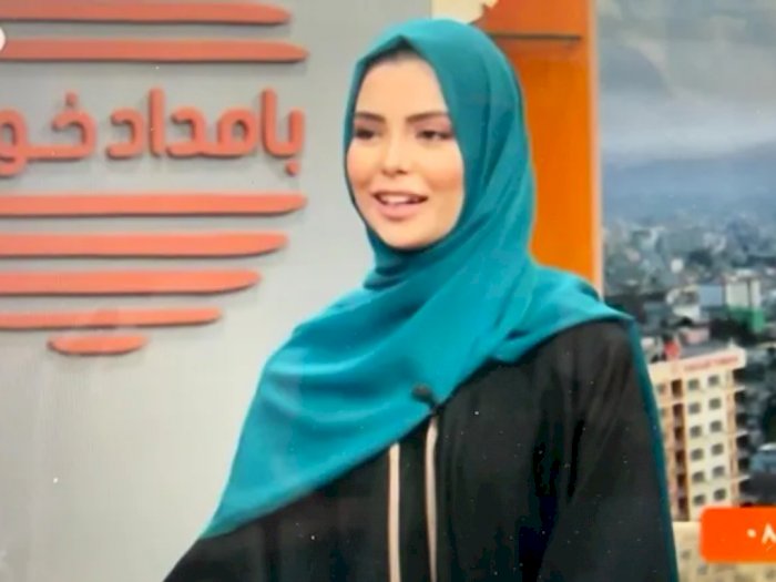 Presenter Wanita Ini Tetap Tampil di Acara TV Afghanistan Saat Semua Jurnalis Kabur
