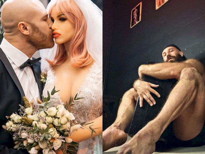 Viral, Pria yang Sempat Menikahi Boneka Seks Mengaku Jatuh Cinta dengan Tong Sampah Klub!