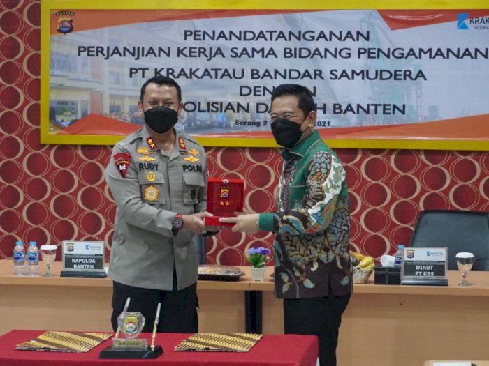 Sinergi Krakatau International Port dengan Polda Banten Optimalkan Pengamanan Pelabuhan