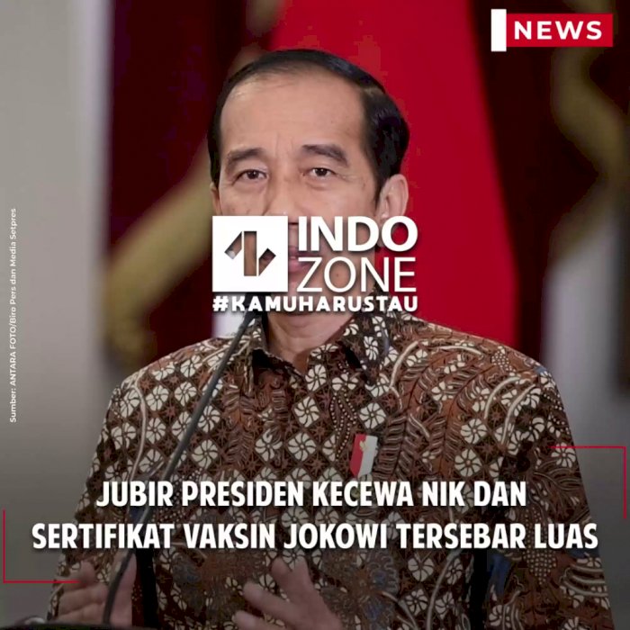 Jubir Presiden Kecewa NIK dan Sertifikat Vaksin Jokowi Tersebar Luas