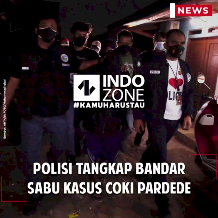 Polisi Tangkap Bandar Sabu Kasus Coki Pardede