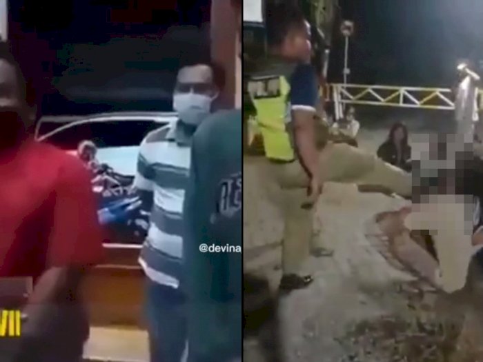 Viral, Video Oknum Satpol PP Blora Tendang Kepala Pemuda yang Mabuk, Berujung Minta Maaf