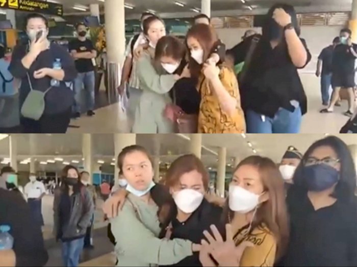 Viral Video Penangkapan DPO Polda Jambi Bikin Heboh Bandara, Diduga Tersangka Penipuan 
