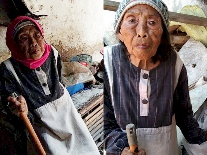 Kehidupan Pilu Nenek Pemulung Sebatang Kara, Cuma Makan Nasi 'Berkuah' Air Hujan