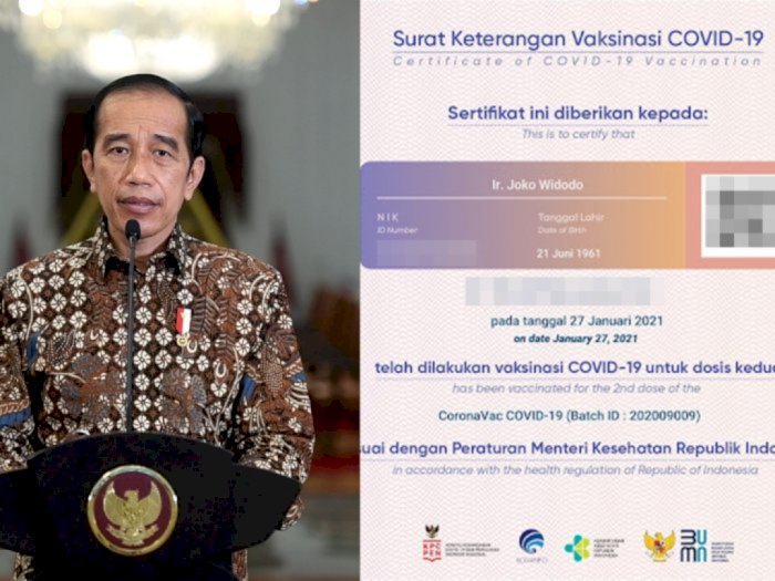 Usai Sertifkat Vaksin Tersebar, KPU Takedown NIK Jokowi dari Situsnya