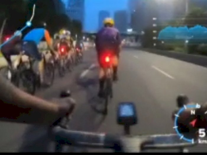 Viral Road Bike Berpacu di Jakarta, Polisi Turun Tangan