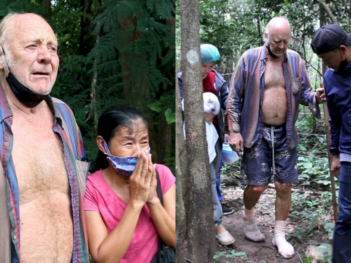 Kakek Ini Hilang di Hutan Thailand selama 3 Hari, Hidup dengan Konsumsi Air Genangan Batu!