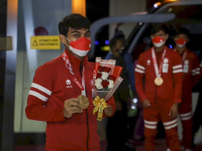 FOTO: Kloter Terakhir Paralimpiade Indonesia Tiba