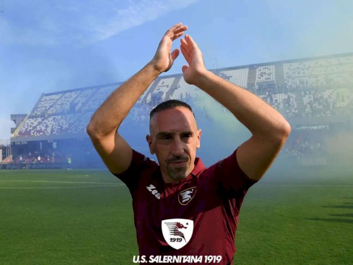 Mengenal Salernita, Klub Baru Franck Ribery yang Lompat dari Serie D ke Serie A