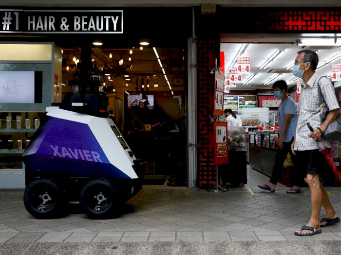 Keren! Singapura Punya Robot untuk Mendeteksi Masyarakat yang Melanggar Aturan
