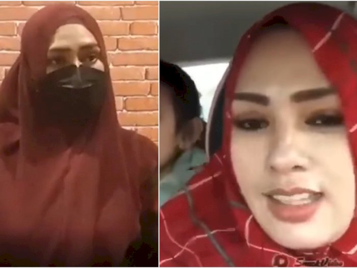 Usai Viral 'Alergi Polisi' Tante Cantik Icha Atazen Minta Maaf, Niatnya Cuma Bercanda