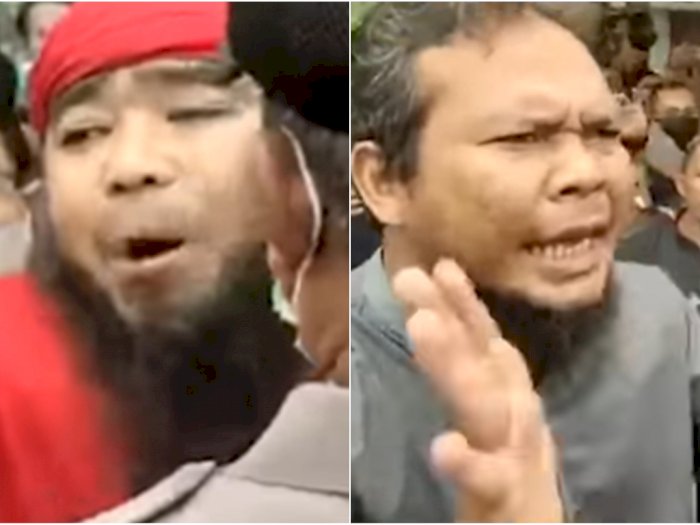 Terkuak, Pria Berjanggut Gembong Perusakan Masjid Ahmadiyah Sintang Ternyata Pentolan FPI