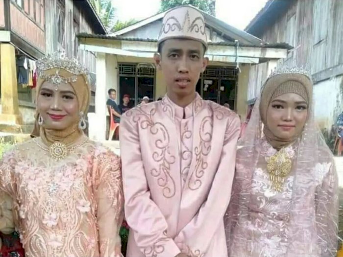 Pria Nikahi Dua Wanita di Sumsel Viral di Medsos, Bakal Tinggal Bareng di Jakarta