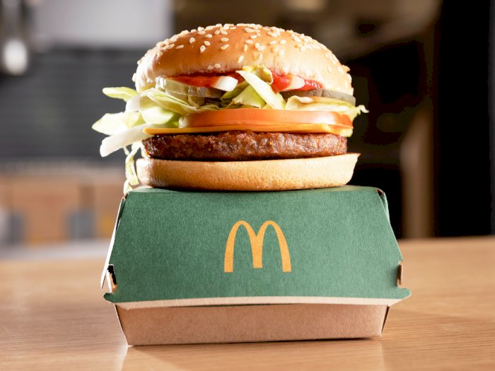 McDonald's Mulai Jual Burger Vegan Berbasis Tanaman