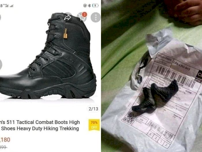 Viral Pelanggan Beli Sepatu Online, Tapi yang Datang  Malah Sepatu Mainan Ukuran Mini