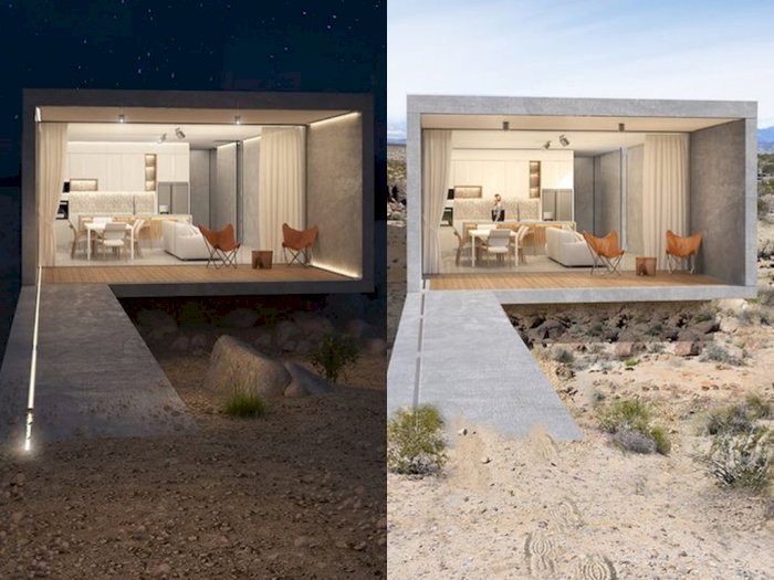 Rumah Terpencil di Tengah Gurun Mojave Ini Cuma Dijual Seharga Rp25 Miliar