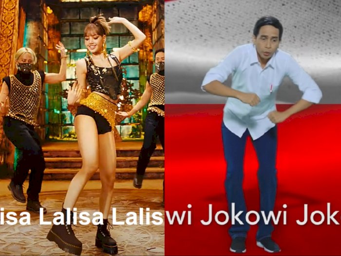 Ketika Lagu Lisa BLACKPINK "Lalisa" Diremix dengan Lirik Rap 'Jokowi', Netizen Ngakak