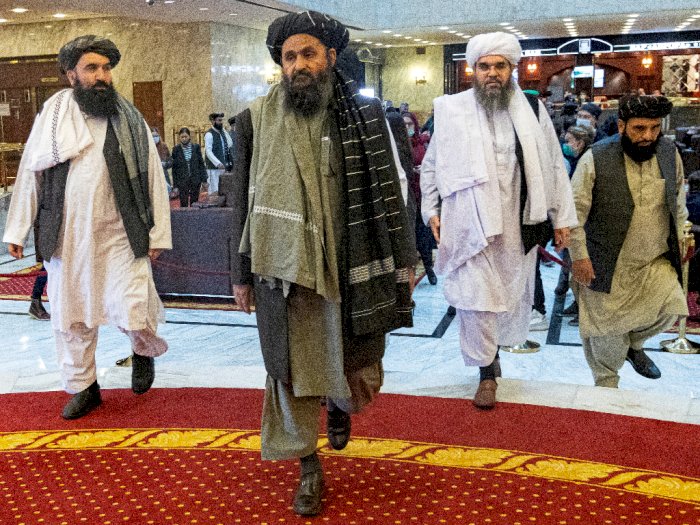 Para Pemimpin Taliban Terbang ke Mazar-e-Sharif Setelah 21 Tahun