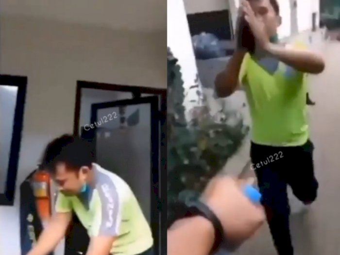 Viral! Sekuriti Intip Wanita dalam Toilet di Bintaro Berujung Diciduk Polisi