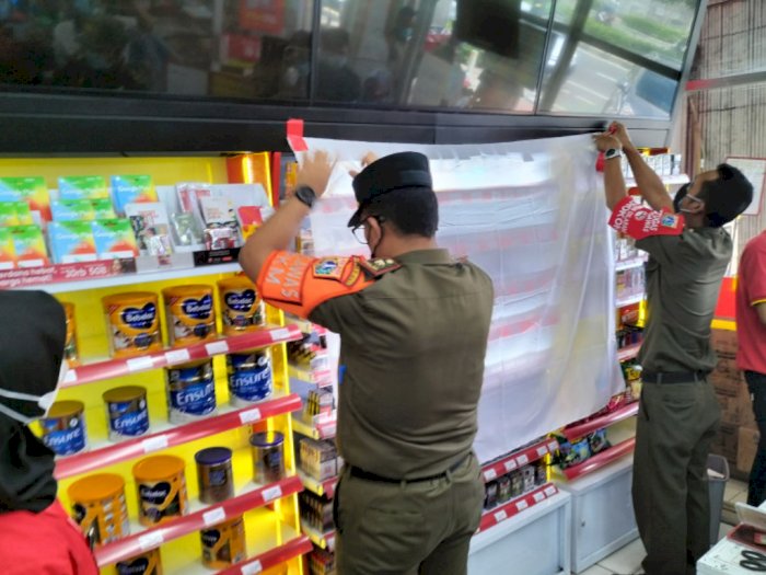 Etalase Pajangan Rokok di Minimarket Ditutup, Kasatpol PP: Demi Kesehatan Warga