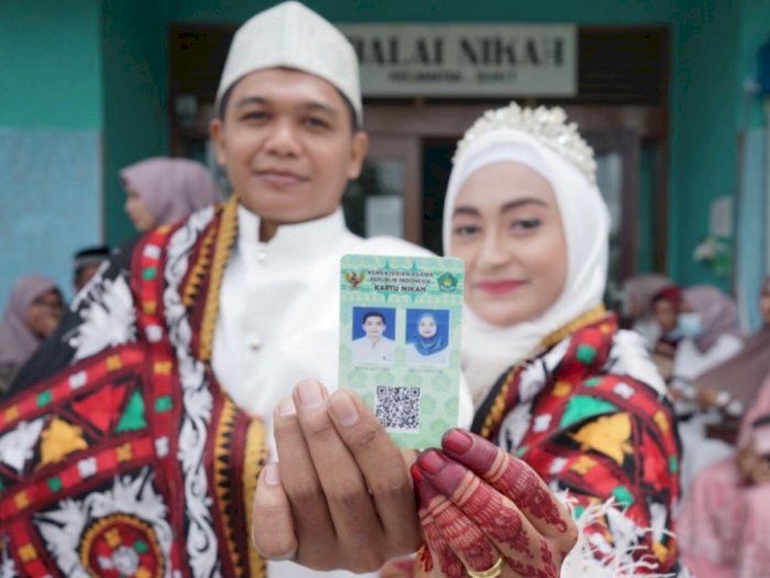 Sepanjang 2021, Sebanyak 27.910 Pasangan Menikah di Aceh