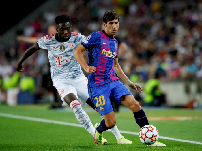 Terus Diejek Fans Barcelona, Sergi Roberto Menangis di Ruang Ganti