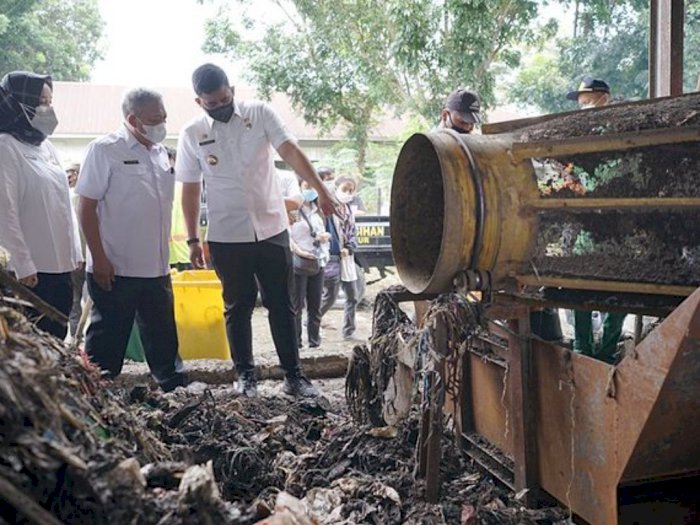 Canangkan Pasar Bersih, Pemkot Medan Olah 30 Ton Sampah Jadi Kompos