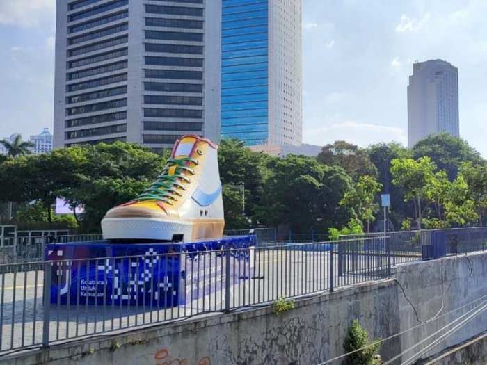 Ada Tugu Sepatu di Jakarta, Wagub DKI: untuk Percantik Jakarta