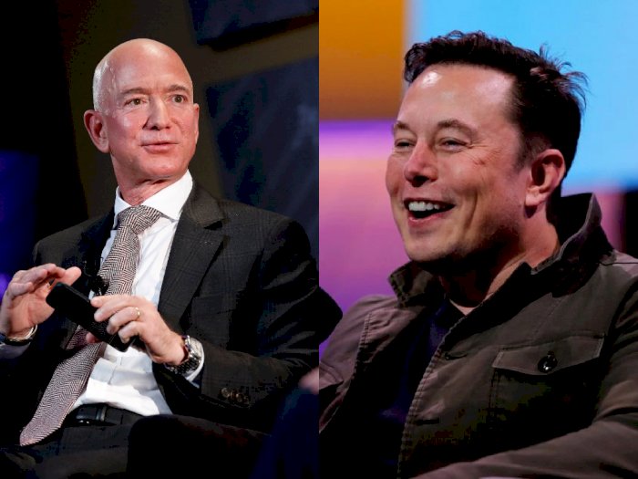 Jeff Bezos Ucapkan Selamat ke Elon Musk Setelah Berhasil Jalankan Misi Inspiration4!