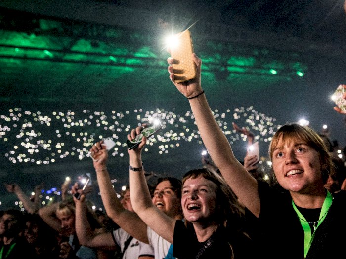 50 Ribu Orang Tanpa Prokes Ramaikan Konser Musik di Denmark, Covid-19 Dianggap 'Kecil'
