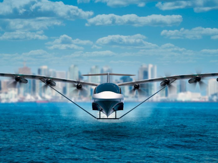 Inilah Seaglider, Konsep Pesawat Hibrida Canggih Milik Regent!