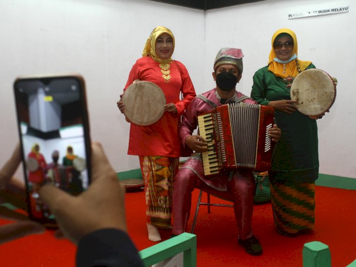 FOTO: Pameran Alat Musik Tradisional di Kalbar