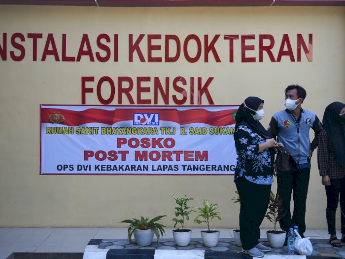 Ngeri! Hasil Visum Korban Kebakaran Lapas Tangerang: Ada Jelaga di Toraks dan CO di Darah
