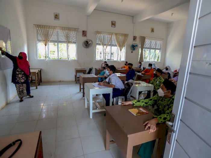 FOTO: Pembelajaran Tatap Muka di Batam