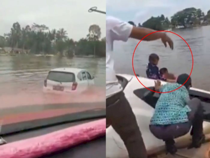 3 Tewas Tenggelam, Tragedi Satu Keluarga Hendak Melayat, Mobil Nyebur di Sungai Konawe