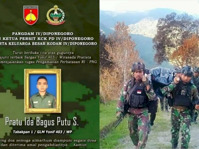 Teroris KKB Semakin Anarkis, 1 Prajurit TNI Gugur saat Evakuasi Suster Gabriella 