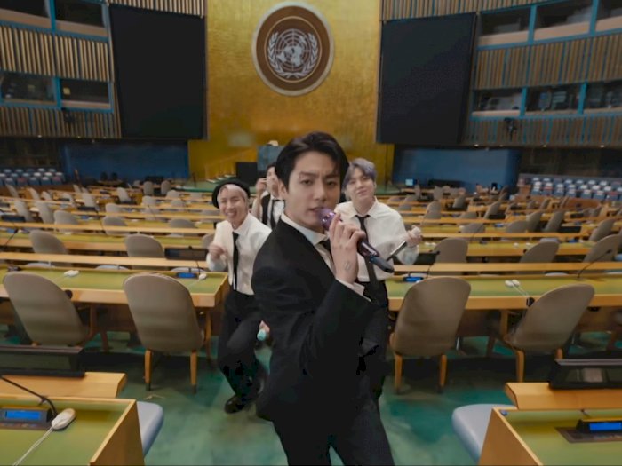 BTS Beri Penampilan 'Permission to Dance' di PBB Setelah Menyampaikan Pidato Diplomasi