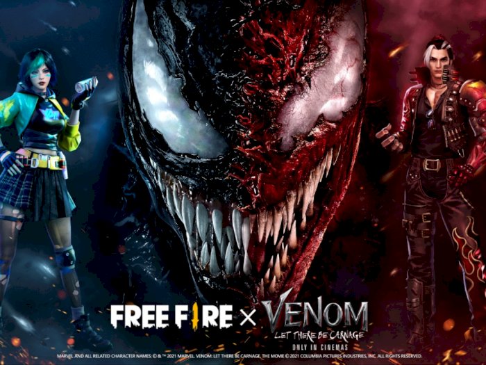 Kolaborasi Free Fire dan Venom, Satu Program yang Hadirkan Dua Pesan Tersembunyi Sekaligus