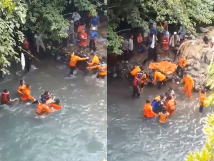 Hilang 2 Hari, Bocah Asal Cilegon yang Tenggelam di Curug Leuwi Gumi Ditemukan Tewas