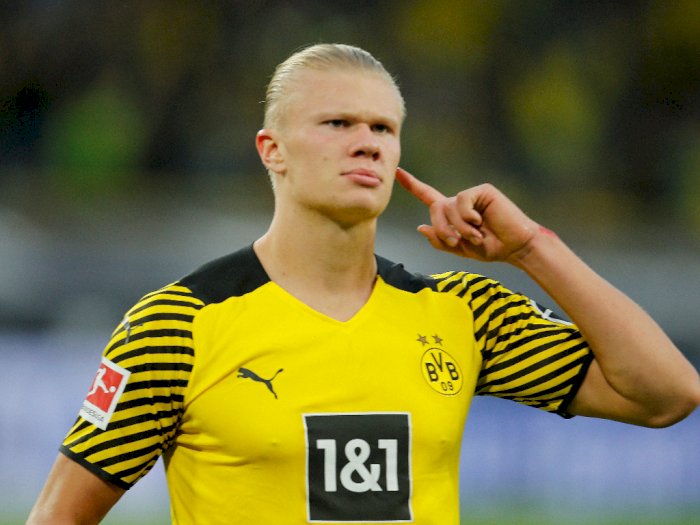Haaland Diisukan Cabut Tahun Depan, Bos Dortmund: Omong Kosong